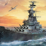 warship battle:3d world war ii android application logo